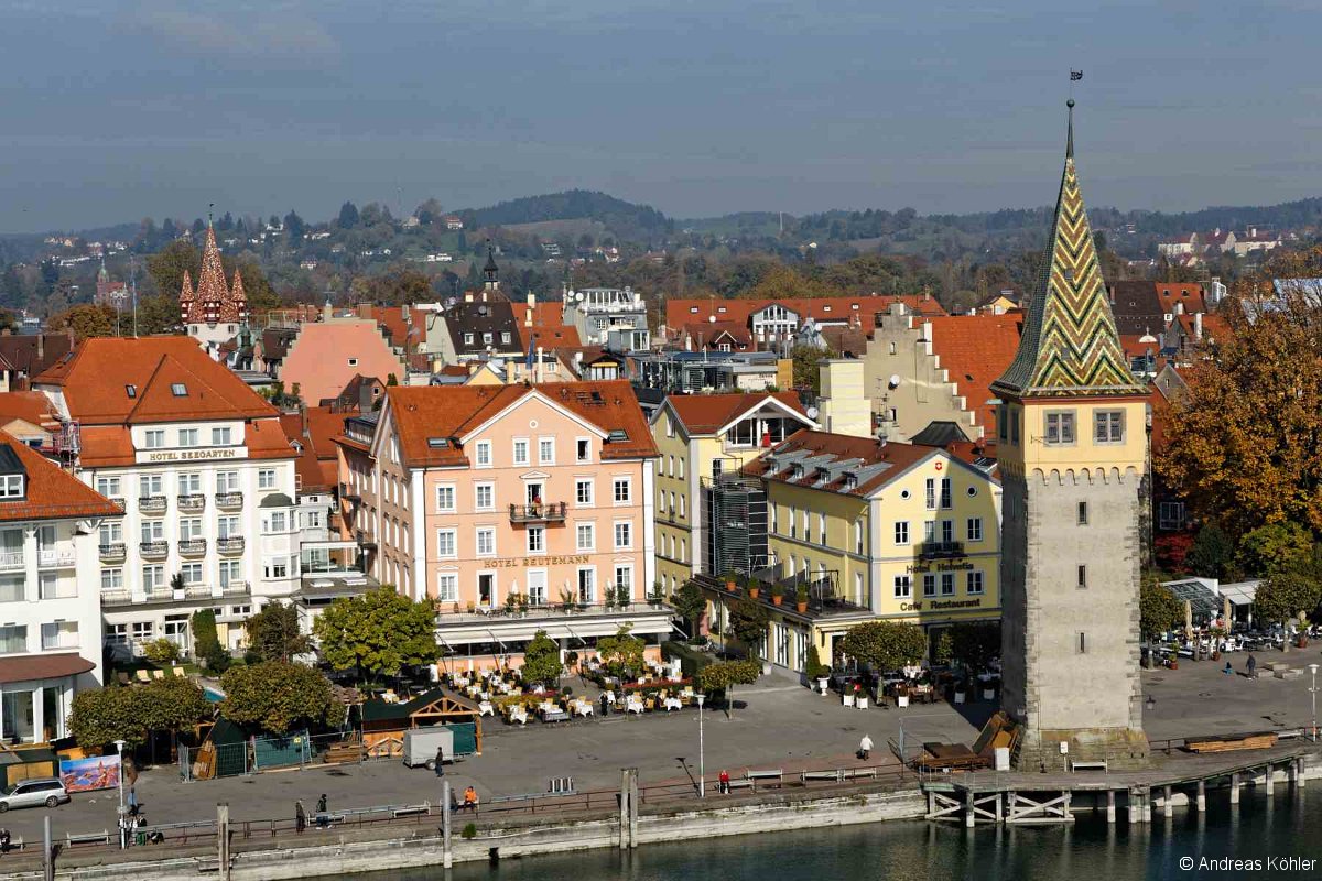 Lindau Hafen Mangturm