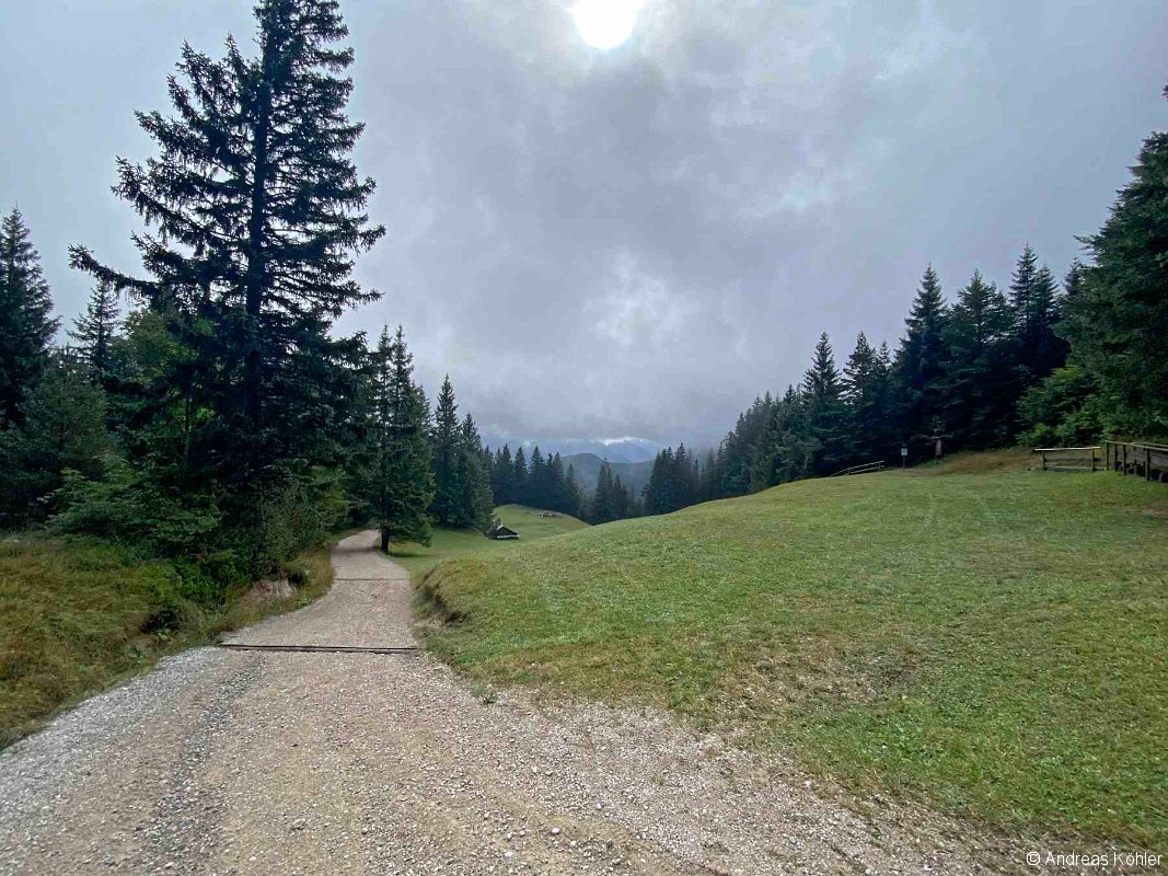 Weg zum Hohen Kranzberg