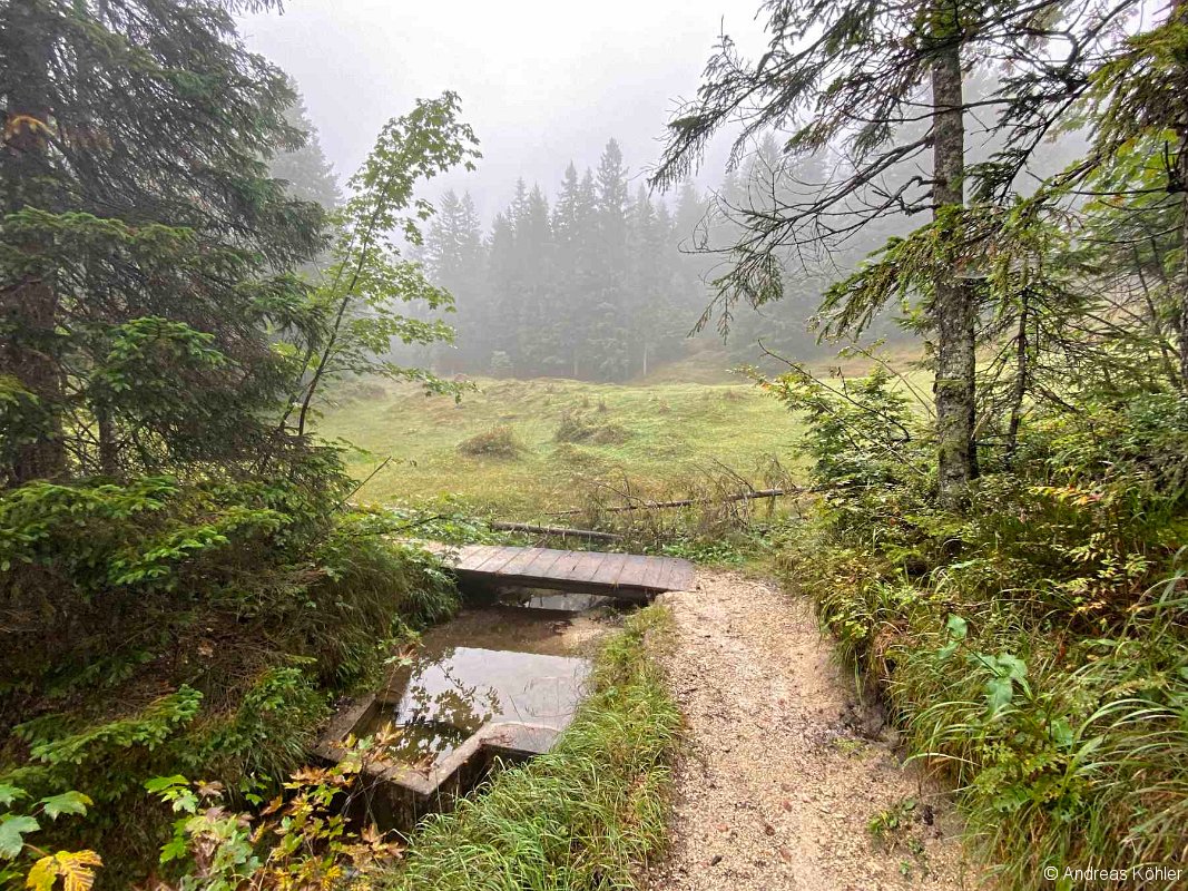 Weg nach Elmau