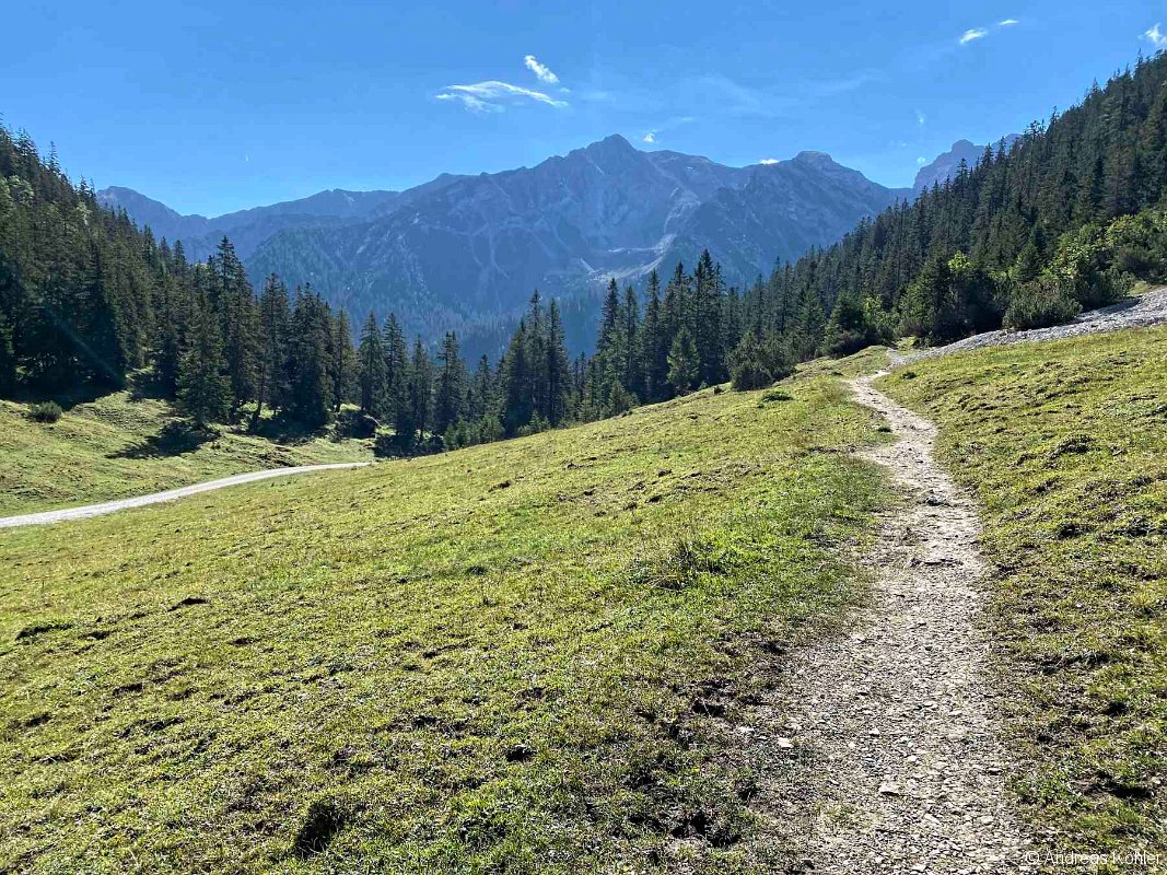 Einstieg Lakaiensteig