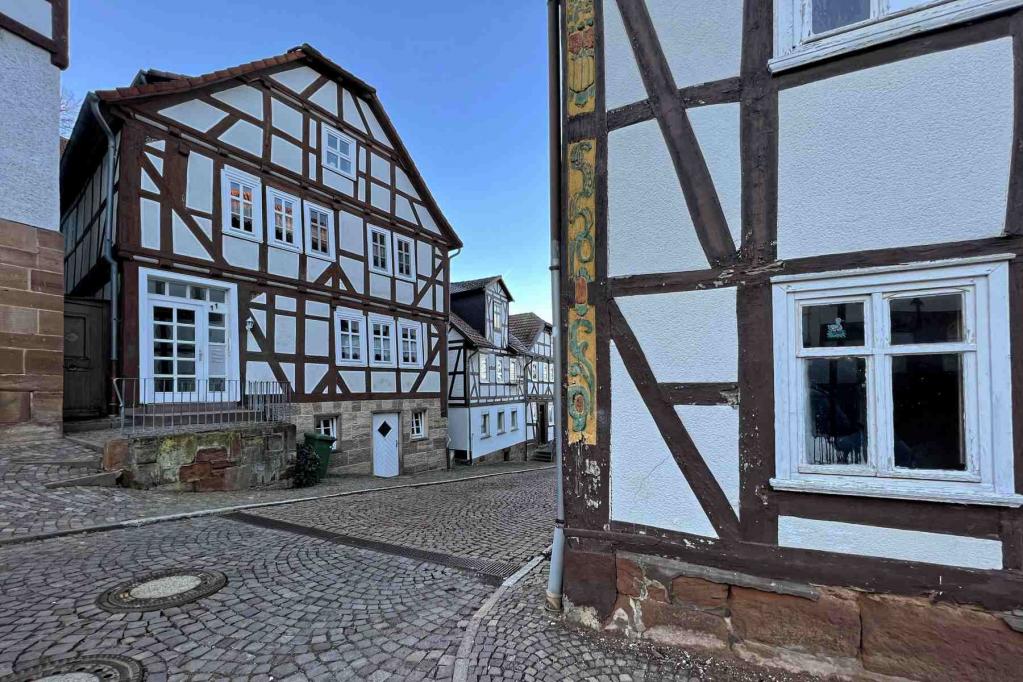 Frankenberg Eder Neue Gasse Fachwerkhaus