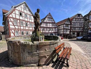 Schlitz Marktbrunnen Marktplatz