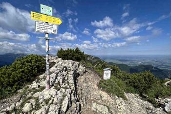 Herzogstand Einstieg Gratweg